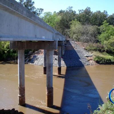 Construcción de Puente Carretero en la ciudad de Carcaraña